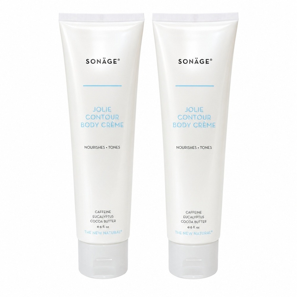 Sonage Jolie Contour Body Creme w/ Caffeine & Eucalyptus 5 fl oz each